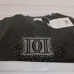 ♡ ダーリッチ Darich ♡ シャイニーDDロゴコンパクトロングTシャツ 黒