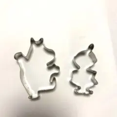 ムーミン＆リトルミイ クッキー型 2個セット　ステンレス製のサムネイル