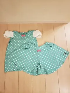 新品未使用　STORIES　セットアップ　140㎝　キュロットのサムネイル