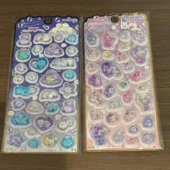 メロウアクアリウム シール 2点セット