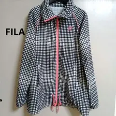FILA チェック柄 ブルゾン ジャケット ウインドブレーカー М
