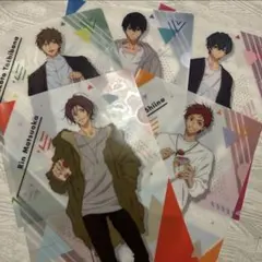 【新品未使用】Free! LAWSONコラボ 非売品 クリアファイル 5枚セット