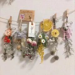 感謝sale～♪ナチュラル✨️ドライフラワーガーランド♪ボタニカル❀リーフ