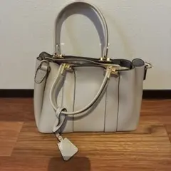 2way ショルダーバッグ ハンドバッグ ベージュ