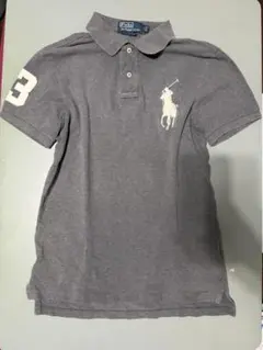 Polo Ralph Lauren ビックポニー　ポロシャツ　グレー Mのサムネイル