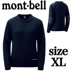 モンベル ミッテルレギ セーター ネイビー XL ウール ニット レディース