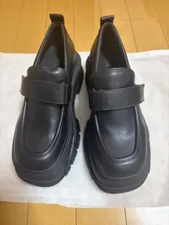 ZARA プラットフォームローファー 35