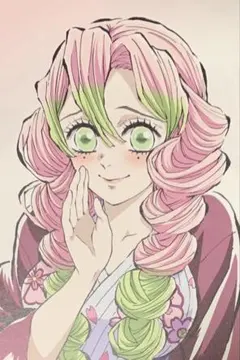 ☆ 鬼滅の刃　全集中展　幕間画ポストカード　甘露寺蜜璃③