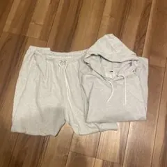 エイチビューティーアンドユース　スウェット上下　M