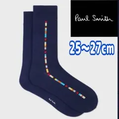 新品Paul Smithポールスミス　メンズ ソックス ネイビー 25-27cmのサムネイル