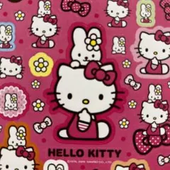 サンリオ　キティちゃん　キャシーちゃん　2009年　韓国限定　シール　4枚セット