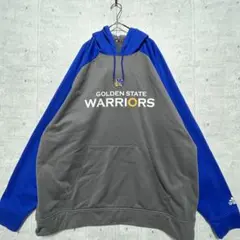 Y24 アディダス adidas NBA ウォリアーズ 配色パーカー 2XL