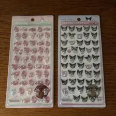 正規品 ボンボンドロップシール サンリオ mini マイメロ クロミ