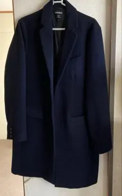 CONFIRM ネイビー トレンチコート Lサイズ