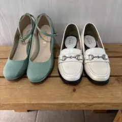 エスペランザ、アクシースパンプス2足セット