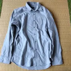 ユニクロ オーバーサイズ フランネルシャツ