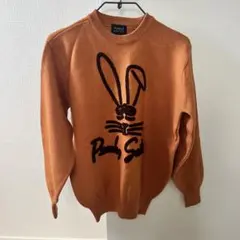 PEARLY GATES ウサギプリント ニットセーター