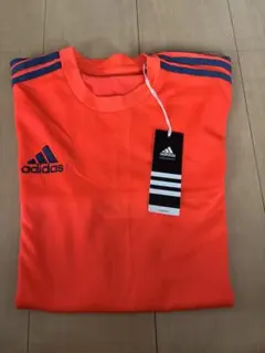 adidas アディダス Tシャツ オレンジ L