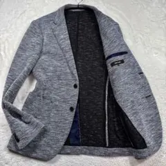 COMME CA ISM テーラードジャケット カジュアル ジャージー XL