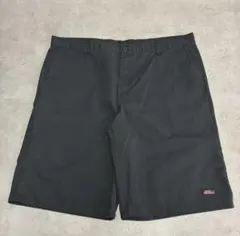 Dickies ワークショーツ W42 ブラック 古着 ハーフパンツのサムネイル