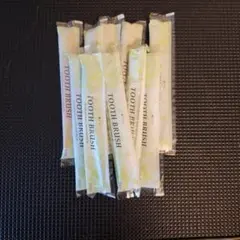 使い捨て歯ブラシ　TOOTH BRUSH 10本
