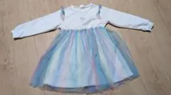 SKAPE Si-Shu-Non　チュールスカート長袖ワンピース