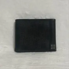 ダンヒル★折り財布★PVC×レザー★濃茶色系