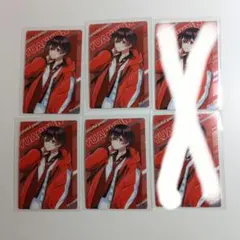 カラフルピーチ　ウエハース2カード　ゆあんくん　等身　4枚