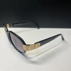 CHANEL シャネル ココマーク サングラス スクエア ケース付 BK×GD
