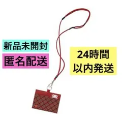 familiar 美品 廃盤 ネームホルダー 赤チェック XF パスケース - メルカリ