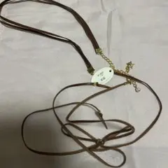 ネックレス　本革のサムネイル