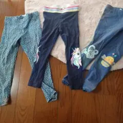 子供服　レギンス　まとめ売り　サイズ　MIX　2〜３才　５才