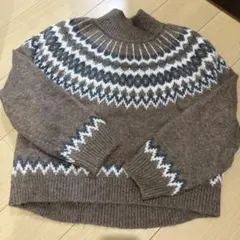 GAP ノルディック柄 セーター Lサイズ