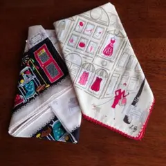 LULU GUINNESS ハンカチ 2枚セットのサムネイル