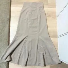 [お値下げ] GRL マーメイドスカート グレージュ Sサイズ