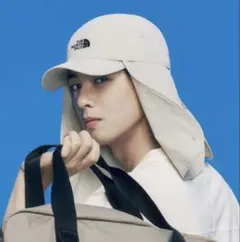 THE NORTH FACE サンシェードキャップ ライトグレー