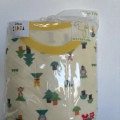 ユニクロ　ディズニー　KIDEA キルトパジャマ　くまのプーさん