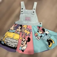 ミニーマウス ジャンバースカート 110 リトシー