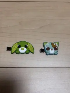 お茶犬・お茶猫 カプセルヘアクリップ まとめ売り