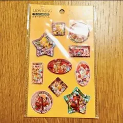 【最安値】セリア ウォーターシール ライオンキング　ディズニー