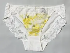 PEACH JOHN フローラルプリント レースショーツ