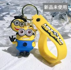 ミニオンズ ボブ マスコット ストラップ付き キーホルダー 新品未使用