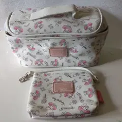 p*p様 My Melody ポーチセット ２点　ホワイト/ピンク