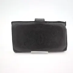 CHANEL シャネル キャビアスキン ココマーク ウォレット 財布