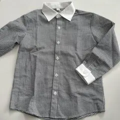 ELLE EN NOIRキッズ子供服120フォーマル長袖シャツ　スーツ　Yシャツ