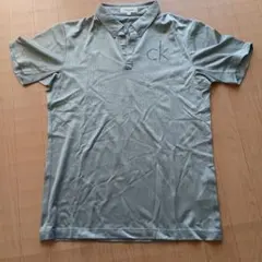 Calvin Klein グレー ポロシャツ M