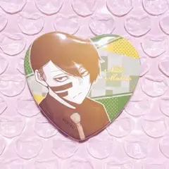 桃源暗鬼 無陀野無人 イラスト缶バッジ ハート キャラウムカフェ