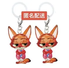 ズートピア2 めじるしアクセサリー　ニックA×2