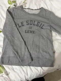 earth music&ecology グレー トレーナー