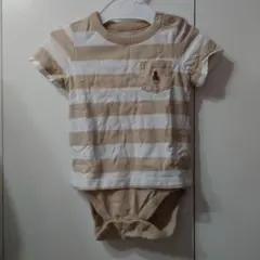 babyGAPベビーギャップ♡ストライプ半袖ロンパース 12-18ヶ月
